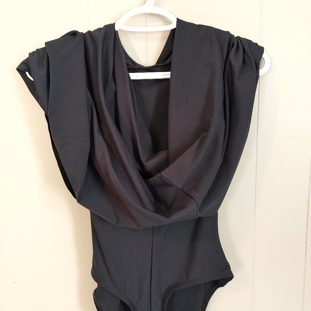 NWOT Blackmilk Hooded Matte Bodysuit